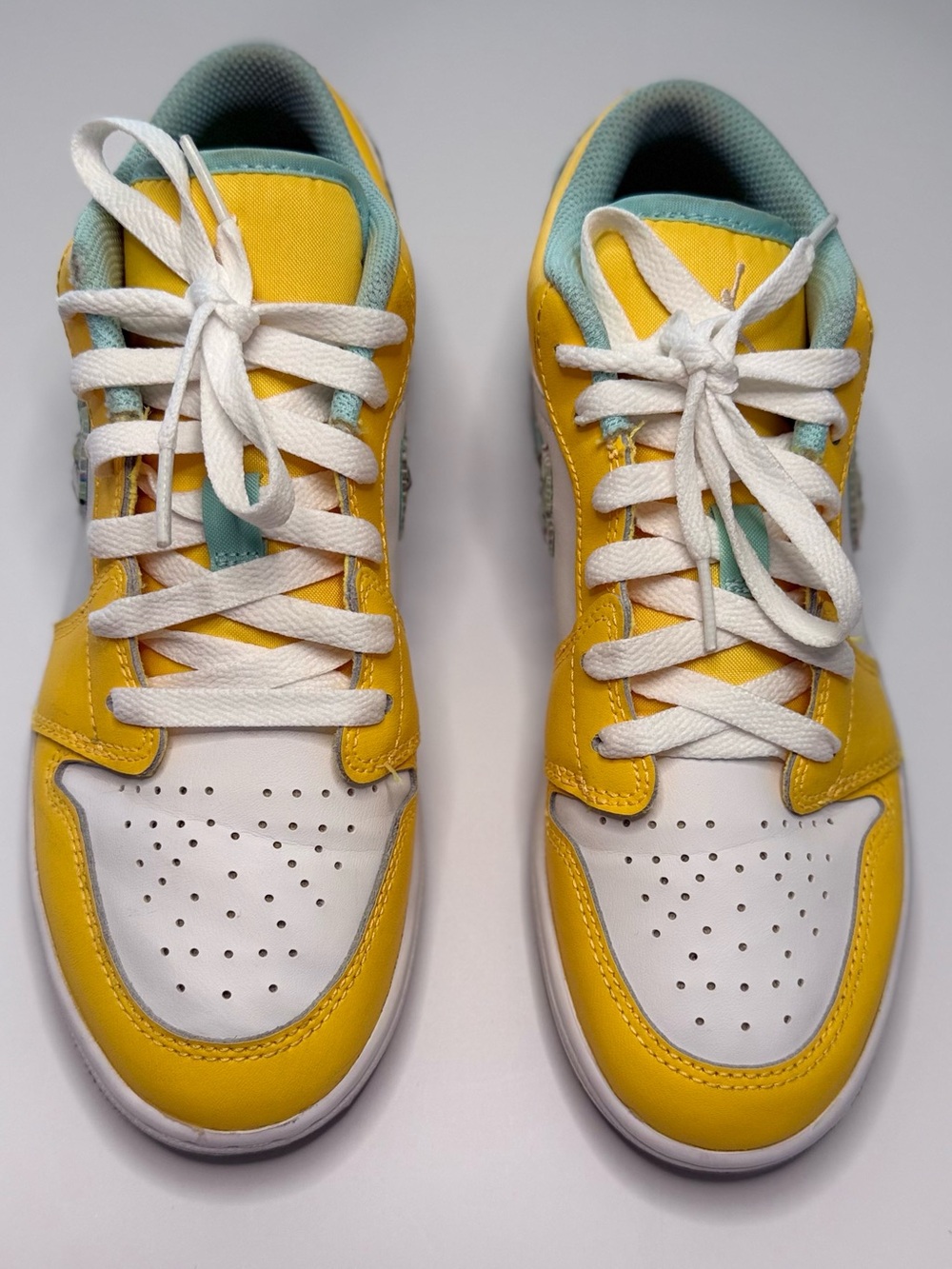 Nike Air Jordan 1 Low SE 'Recycled Grind' sneakers Unisex Sz-5Y